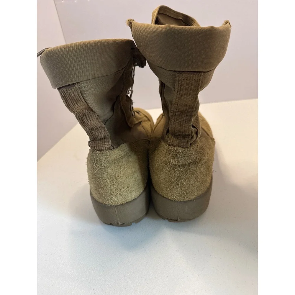 McRae Mens Coyote Tan Military Combat Boots Vibram Sole 9XW 8430-01-632-4344